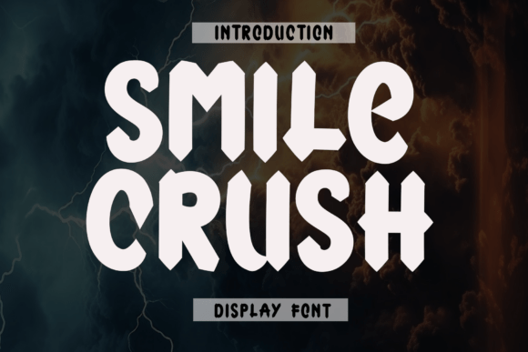 Smile Crush Font - Featured Image