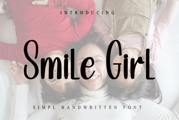 Smile Girls Font - Featured Image