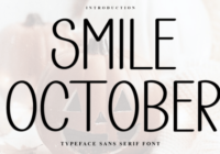 Smile October Font - Featured Image