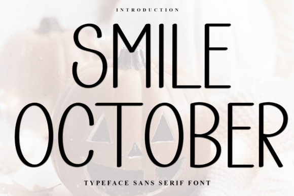 Smile October Font - Featured Image