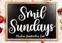 Smile Sundays Font - Featured Image