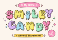 Smiley Candy Font - Featured Image