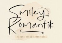 Smiley Romantik Font - Featured Image