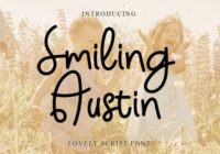 Smiling Austin Font - Featured Image