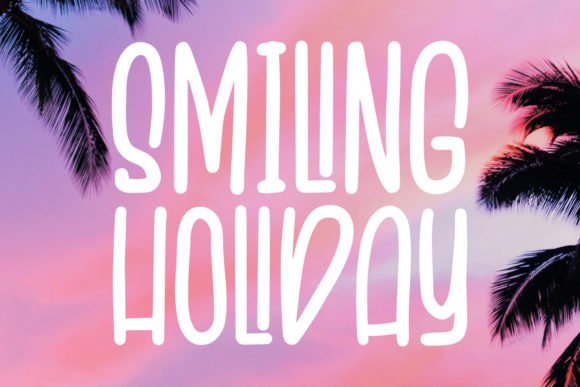 Smiling Holiday Font - Featured Image
