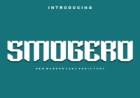 Smogero Font - Featured Image