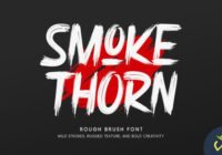 Smoke Thorn Font - Featured Image