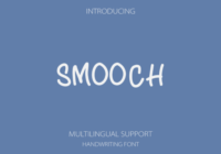 Smooch Font - Featured Image