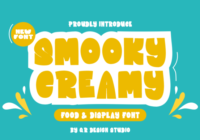 Smooky Creamy Font - Featured Image