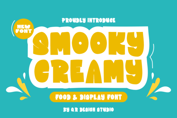 Smooky Creamy Font - Featured Image