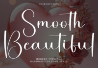 Smooth Beautiful Font - Featured Image
