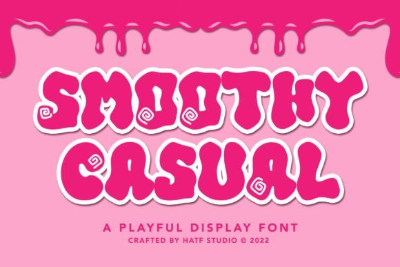 Smoothy Casual Font - Featured Image
