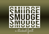 Smudge Font - Featured Image