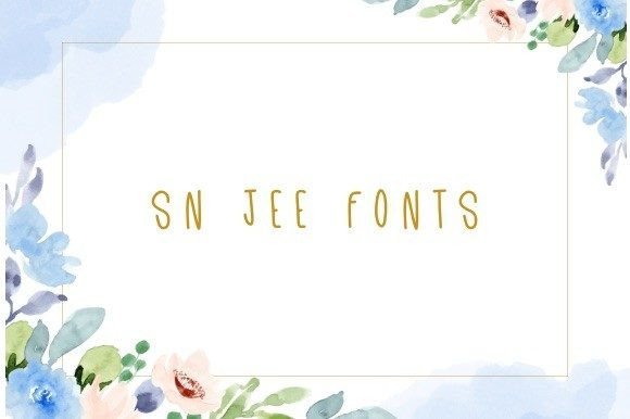 Sn Jee Font - Featured Image