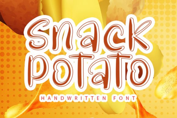 Snack Potato Font - Featured Image