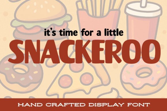 Snackeroo Font - Featured Image