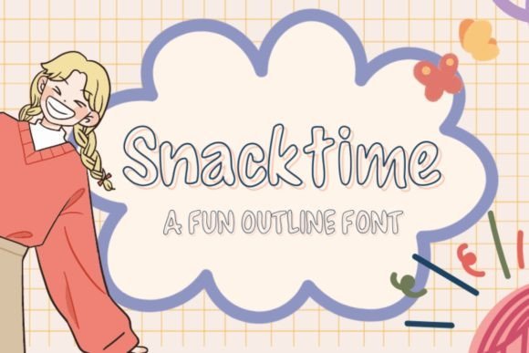 Snacktime Font - Featured Image