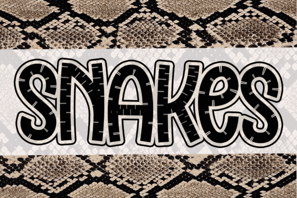 Snakes Font - Featured Image