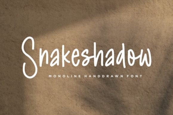 Snakeshadow Font - Featured Image