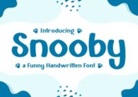 Snooby Font - Featured Image