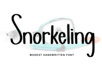 Snorkeling Font - Featured Image