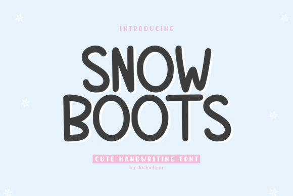 Snow Boots Font - Featured Image