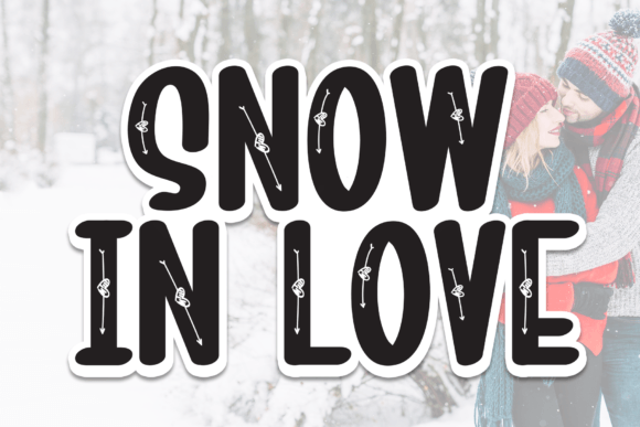 Snow in Love Font - Featured Image