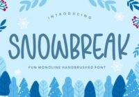 Snowbreak Font - Featured Image