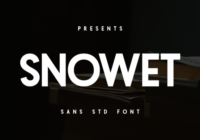 Snowet Font - Featured Image
