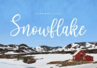 Snowflake Font - Featured Image