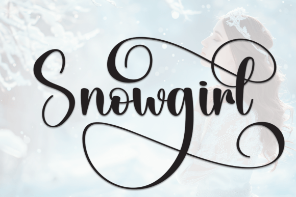 Snowgirl Font - Featured Image